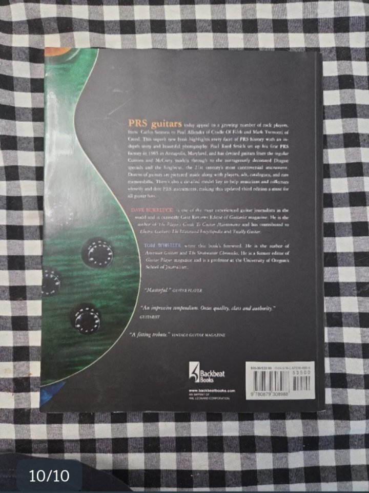 The PRS Guitar Book – A Complete History of Paul Reed Smith Guitars de segunda mano · Foto 10 de 10 · Barcelona · 45 €