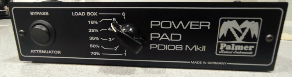 Palmer pdi06 (loadbox 8 ohms)