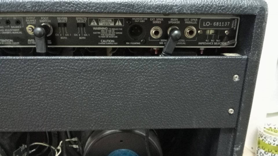 Fender twin amp