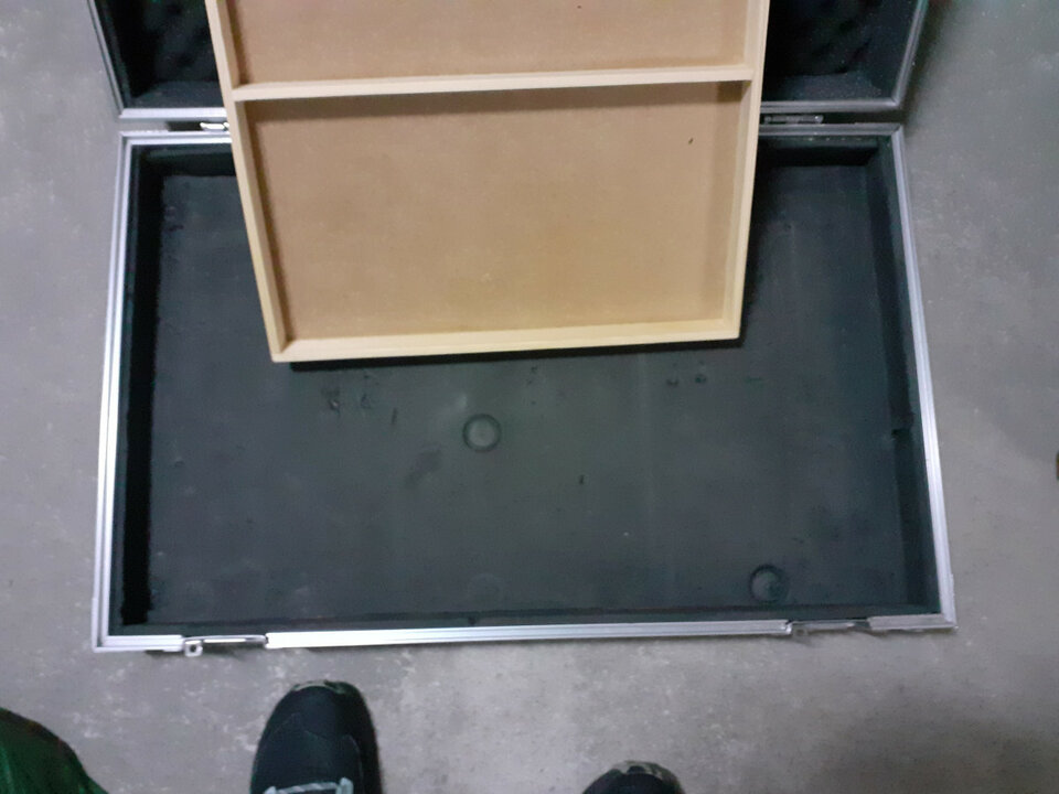 Fligth Case Pedalera Pedalboard gigante marca Spider