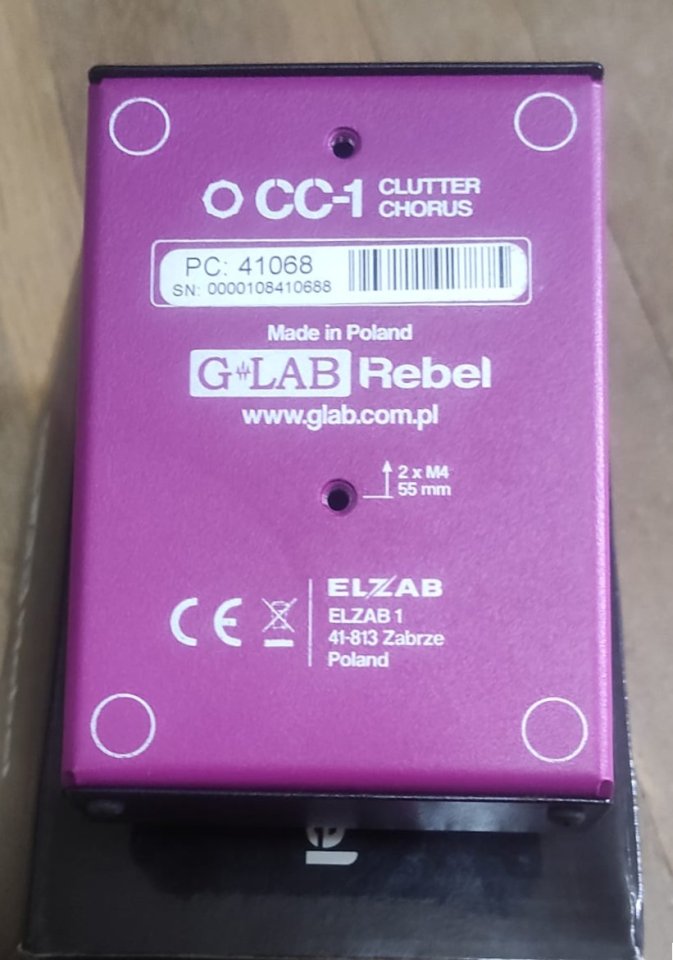 Chorus G Lab CC-1 Rebel Clutter de segunda mano · Foto 4 de 5 · Segovia · 100 €