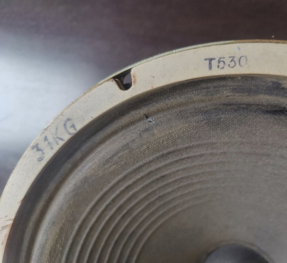 1963 JMI Vox Celestion T530 Alnico Blue 12" 8 Ohm