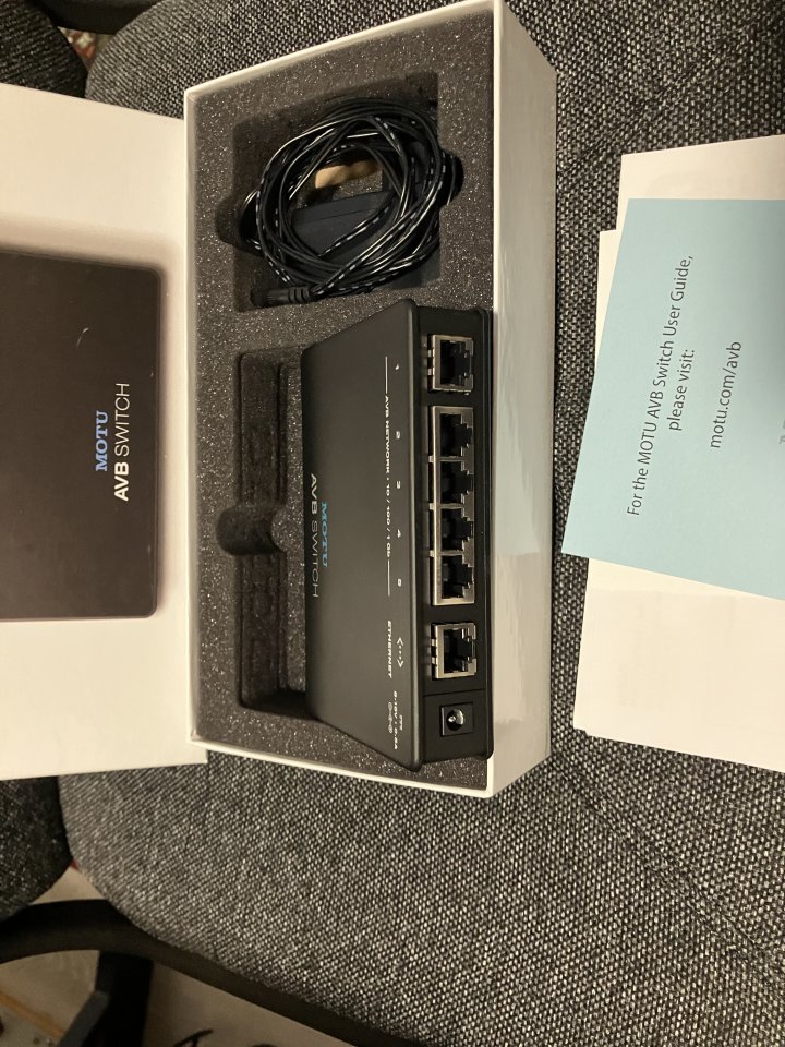 Motu AVB Switch