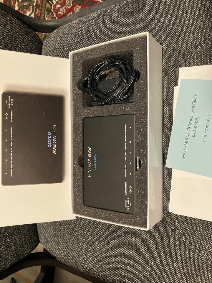 Motu AVB Switch