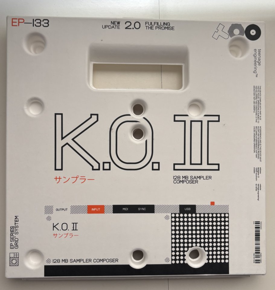 Teenage Engineering EP-133 K.O. II 128MB + Extras de segunda mano · Foto 6 de 6 · Madrid · 310 €