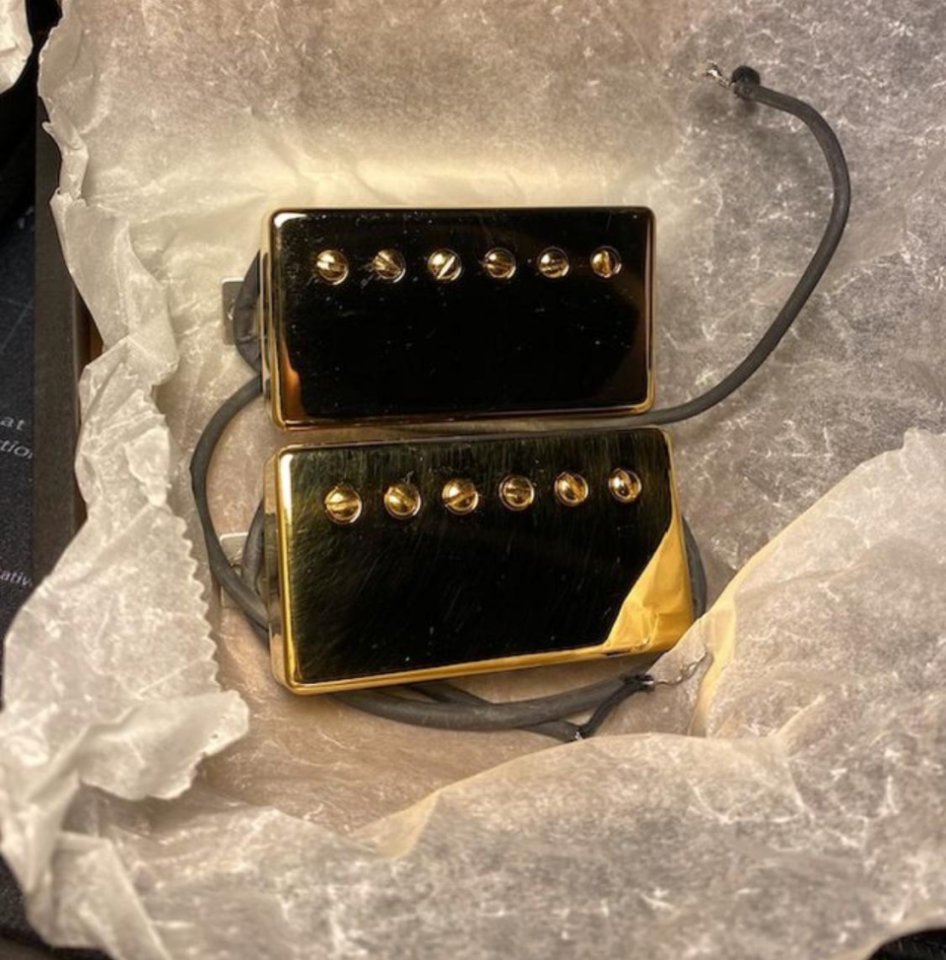 GIBSON Custombuckers GOLD sin usar - sin potear