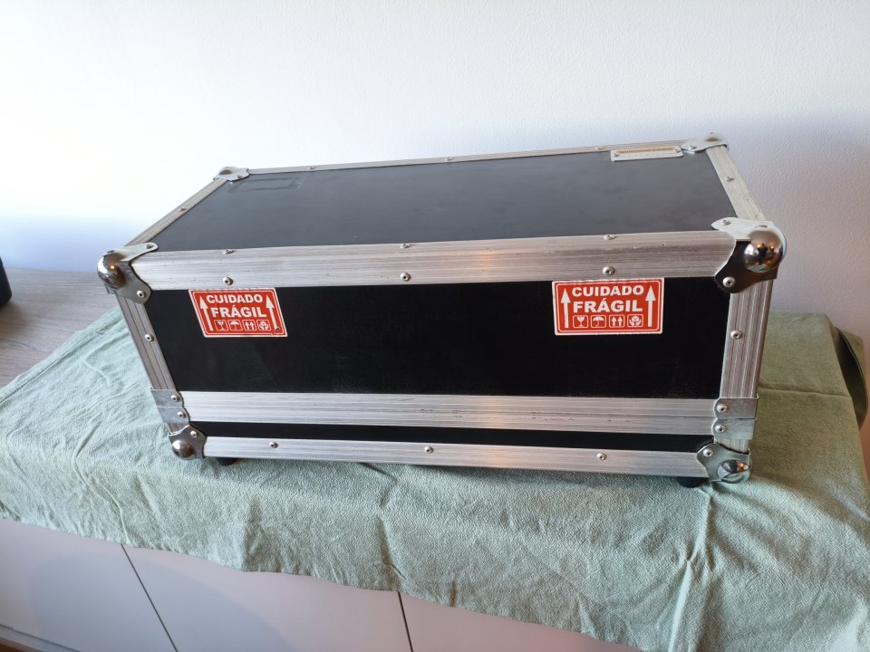 Fender Bandmaster Blackface 1965 (AB763) + Flight Case + Step-down