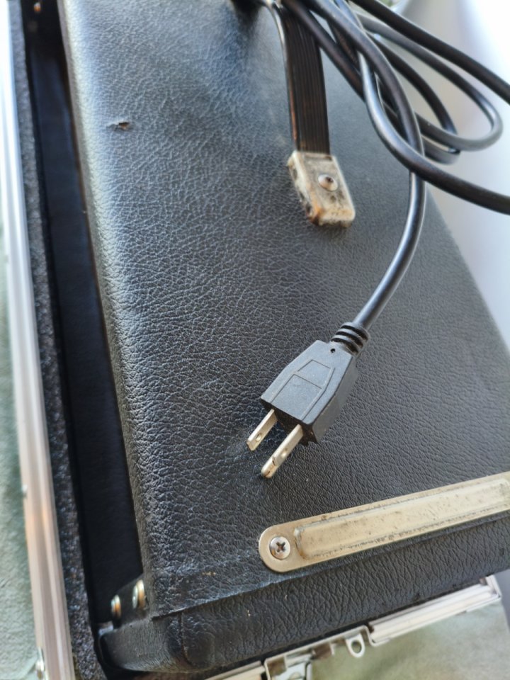 Fender Bandmaster Blackface 1965 (AB763) + Flight Case + Step-down