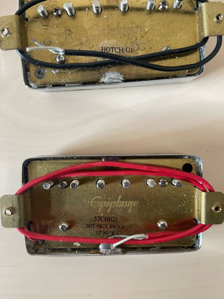 Pastillas epiphone LP