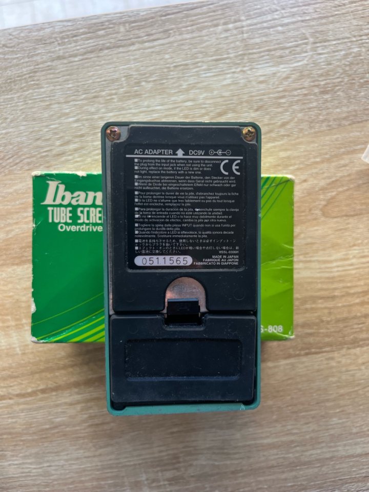 Ibanez ts808 1ª reedición de segunda mano · Foto 2 de 4 · Barcelona · 115 €