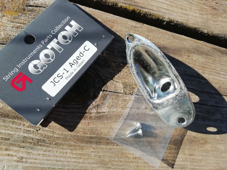 Jack Plate Gotoh Stratocaster Relic de segunda mano · Foto 2 de 6 · Albacete · 15 €