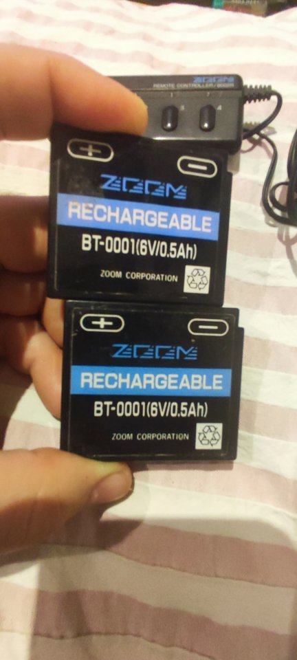 control remoto zoom 9002R y baterias