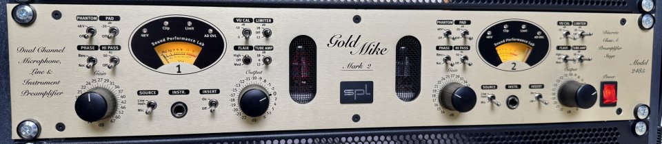 SPL GoldMike mk2 Preamp Dual Channel de segunda mano · Foto 1 de 4 · Cádiz · 1100 €