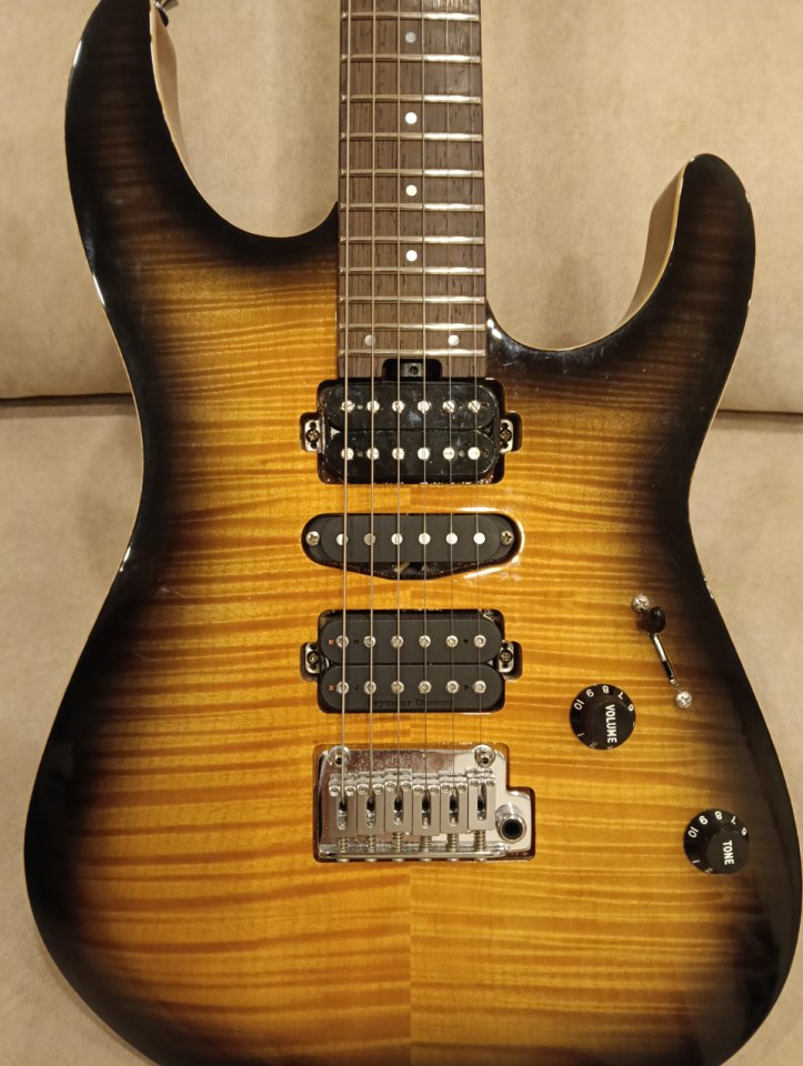 Charvel MIJ Mahogany Sunburst por una Ibanez MM1 Martin Miller de segunda mano · Foto 1 de 8 · Barcelona