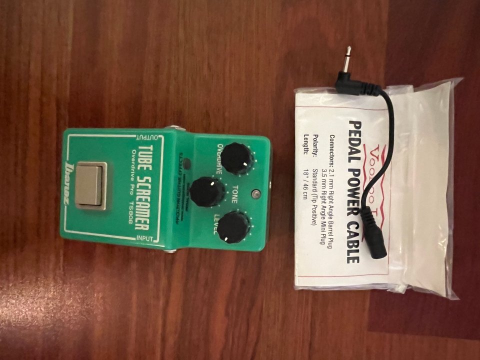 Analogman tube screamer ts808 true vintage mode