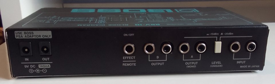 Boss RRV-10 (reverb micro-rack)