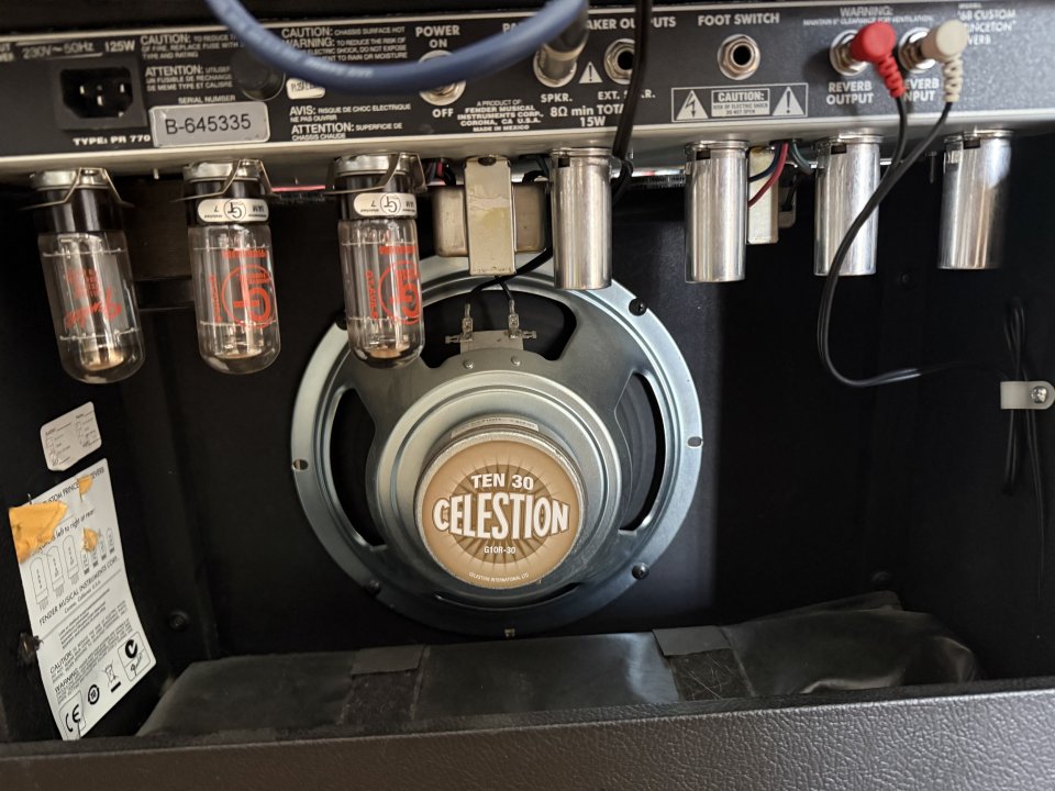 Fender Princeton Reverb Custom 68 /CAMBIOS DENTRO/ de segunda mano · Foto 6 de 10 · Madrid · 1100 €