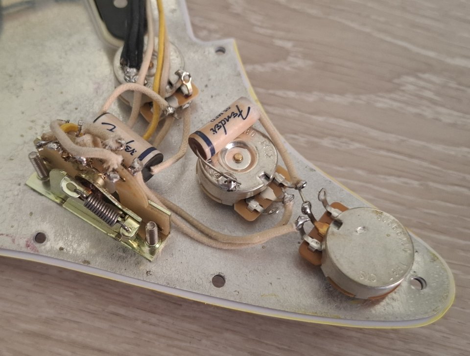 Pickguard Fender Custom Shop 62