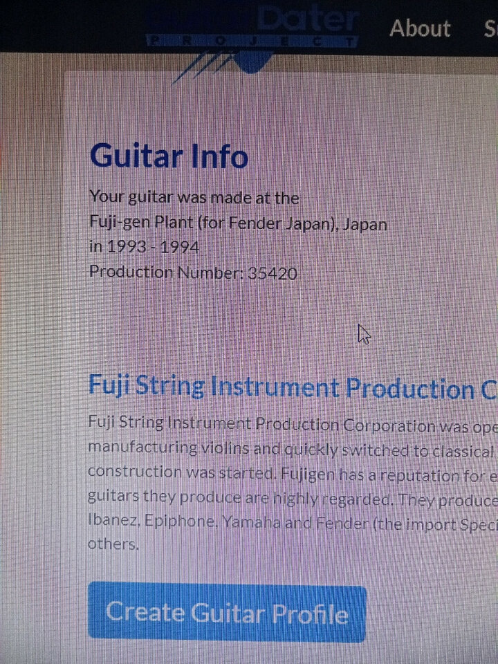 Squier, made in Japan