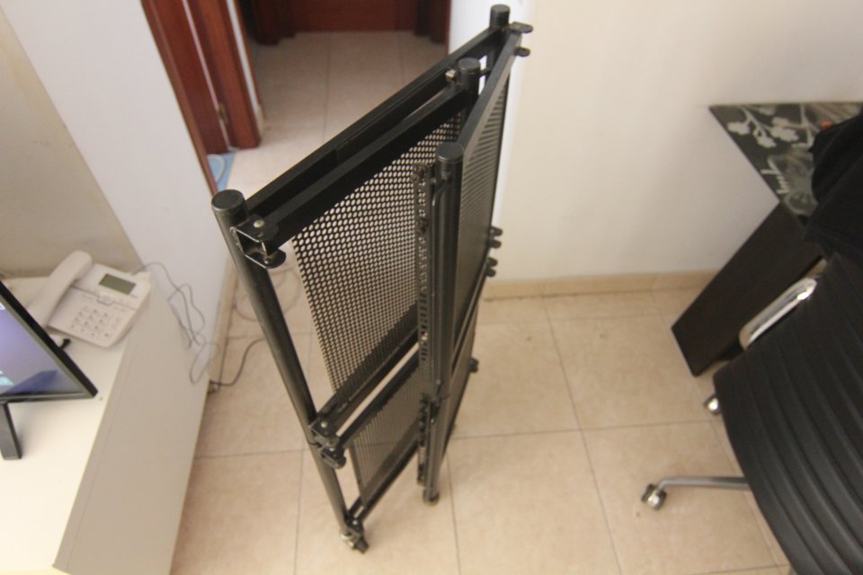 Rack Audio con ruedas plegable y desmontable