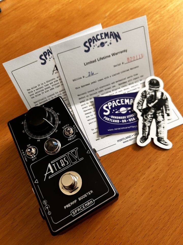 Spaceman effects Atlas IV - preamp booster de segunda mano · Alicante · 240 €