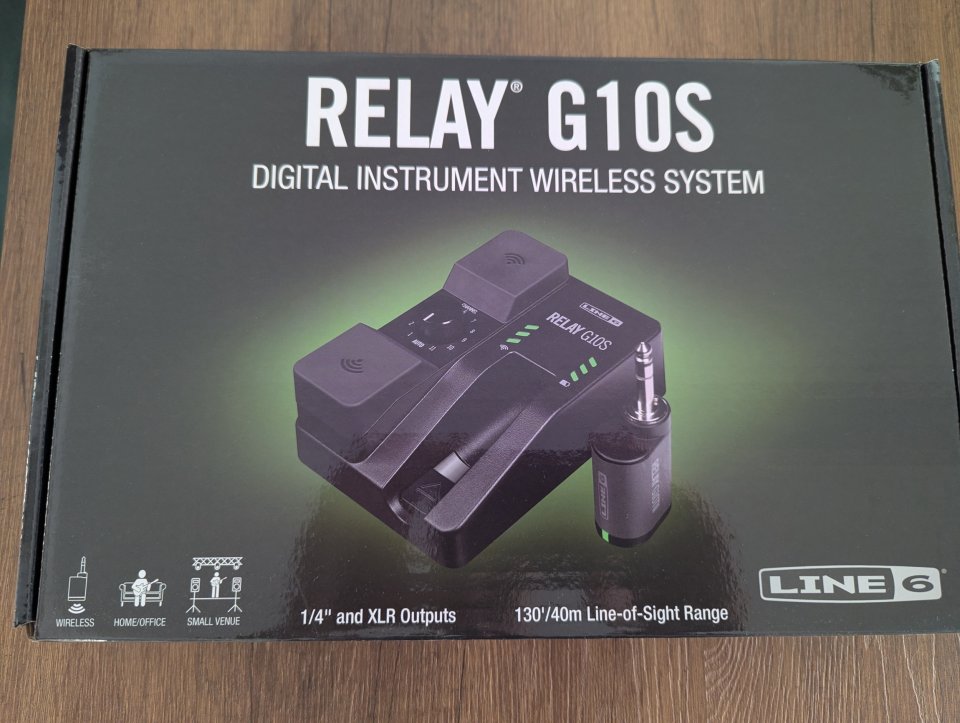 Inalámbrico formato pedal Line 6 Relay G10S