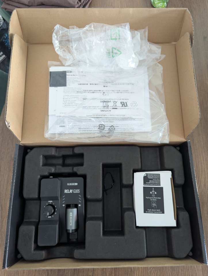 Inalámbrico formato pedal Line 6 Relay G10S