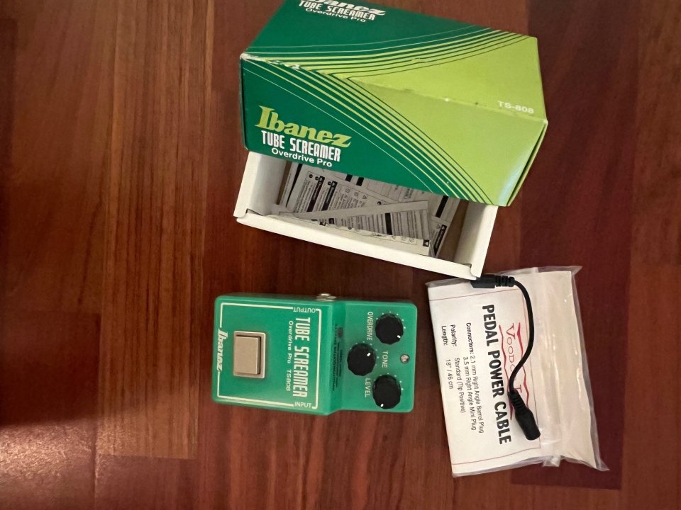 Analogman tube screamer ts808 true vintage mode