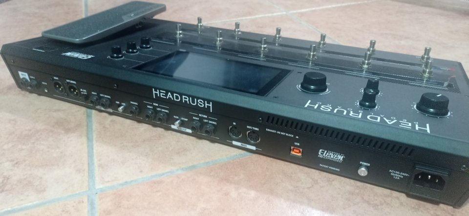 Headrush pedalboard + mochila transporte