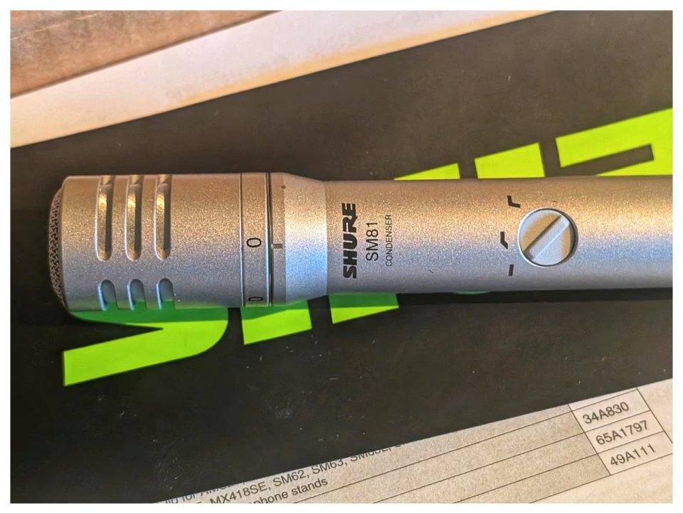 Shure SM81 - envío incluido de segunda mano · Foto 1 de 8 · Madrid · 340 €