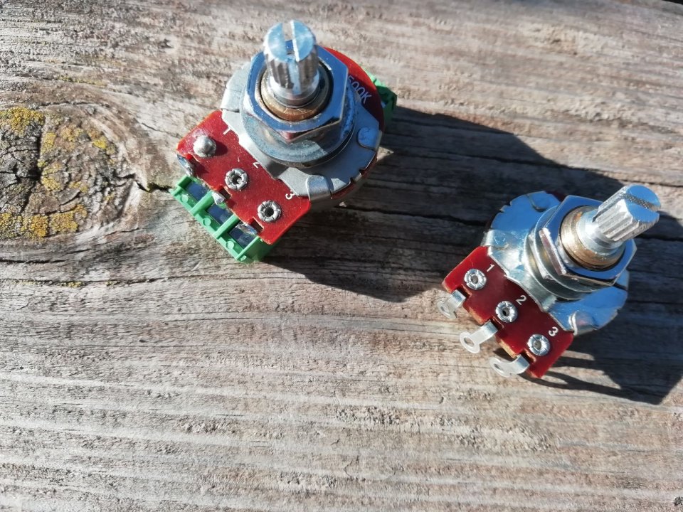 Bourns Potentiometros Linear B250K & Audio A500K No welding de segunda mano · Foto 2 de 7 · Albacete · 15 €