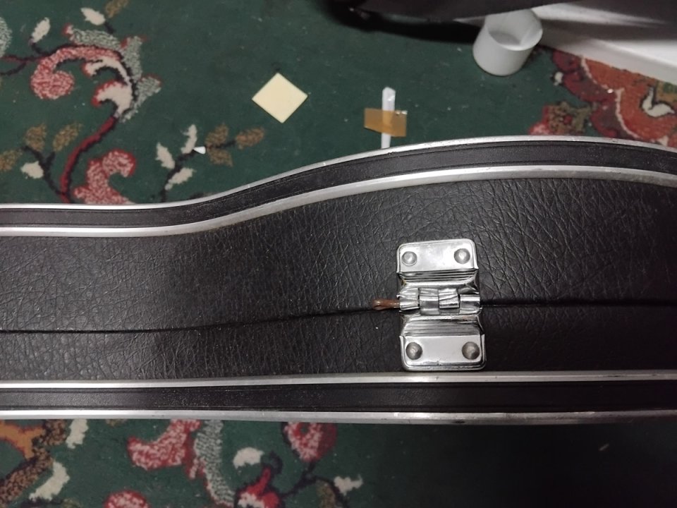 Estuche de ¿guitarra, bajo...? RESERVADO