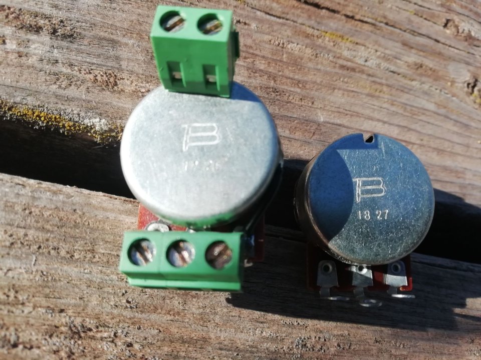 Bourns Potentiometros Linear B250K & Audio A500K No welding de segunda mano · Foto 3 de 7 · Albacete · 15 €