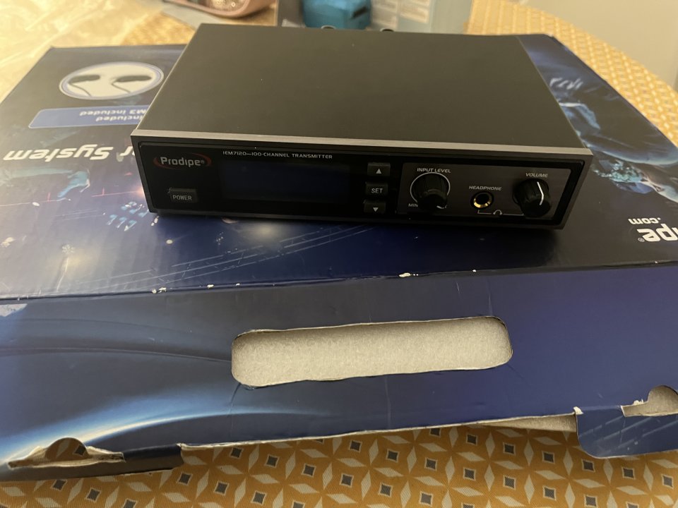 Sistema inalámbrico in ears Produce IEM 7120