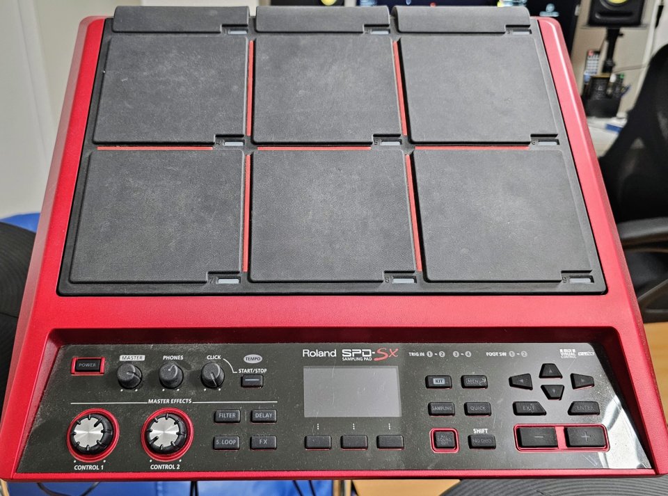 Roland SPD-SX Special Edition (Rojo) 16GB - Impecable