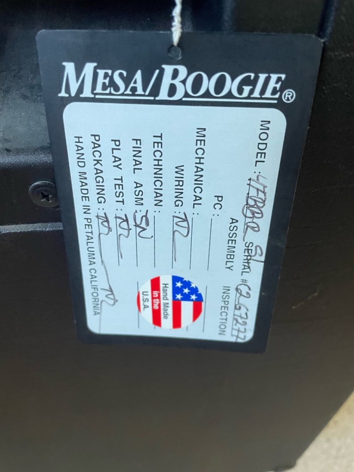 Pantalla Mesa Boggie Rectifier 4x12 de segunda mano · Foto 4 de 10 · Barcelona · 875 €