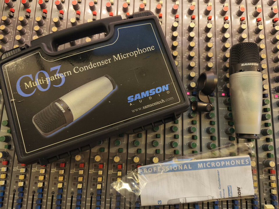 Micrófono Condensador SAMSON C03