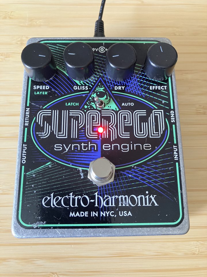 Electro-Harmonix Superego Synth Engine Pedal