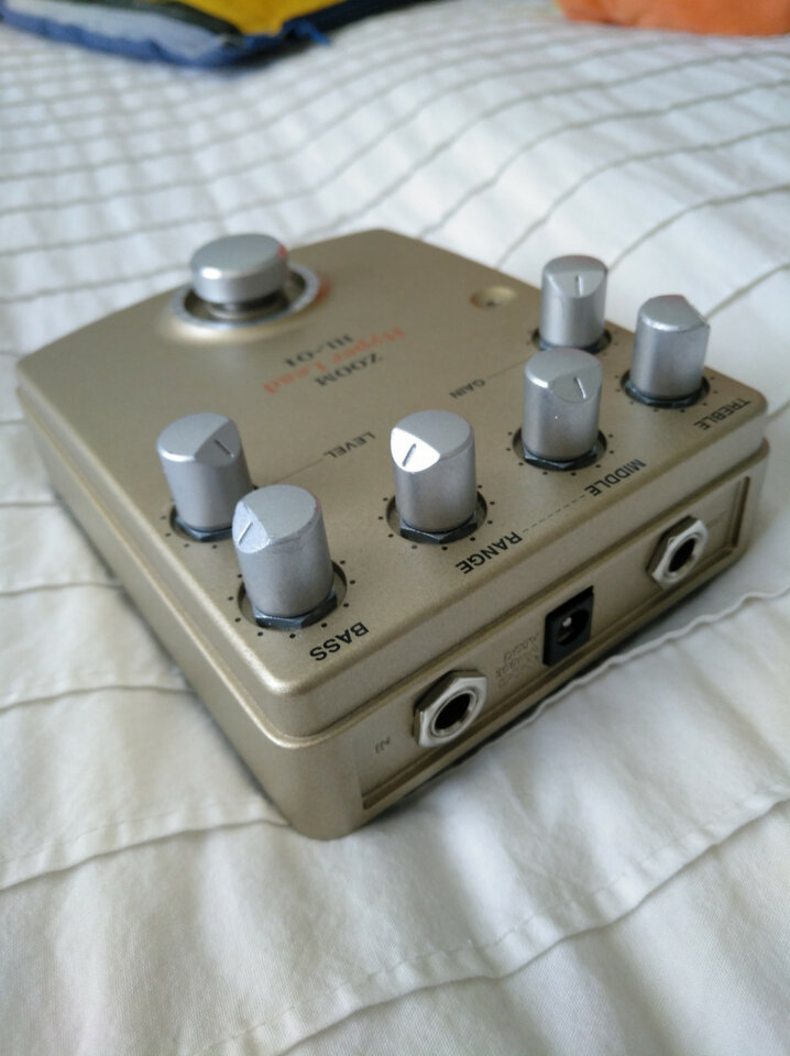 Pedal de distorsión Zoom Hyper Lead HL-01