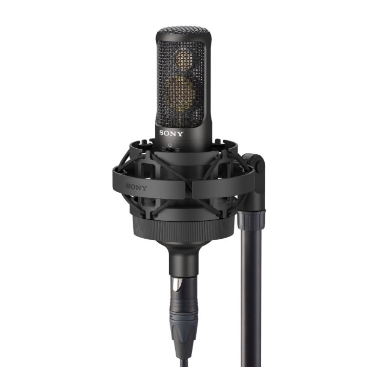 Micrófono Sony c-100 (condensador de gran diafragma)