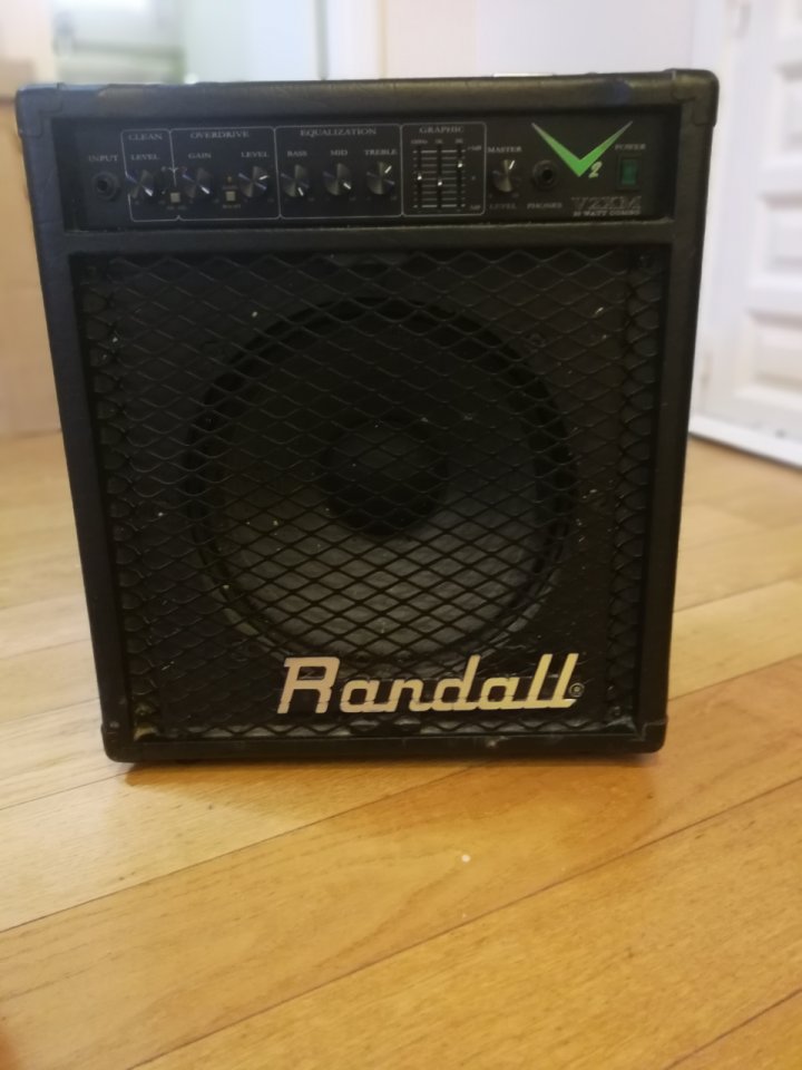 Amplificador guitarra Randall V2XM 30W S/Accesorio
