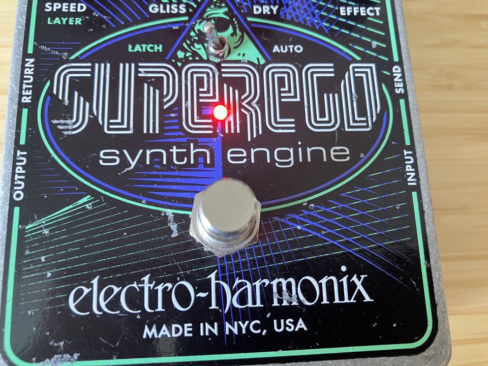 Electro-Harmonix Superego Synth Engine Pedal