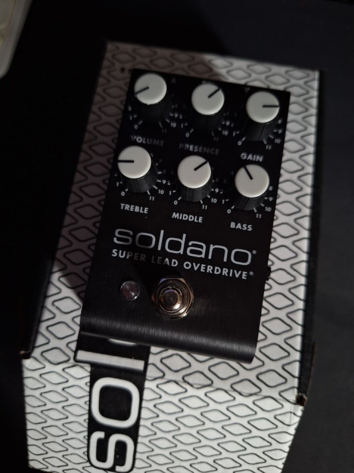 Pedal de distorsión Soldano SLO overdrive de segunda mano · Foto 2 de 3 · Las Palmas · 150 €