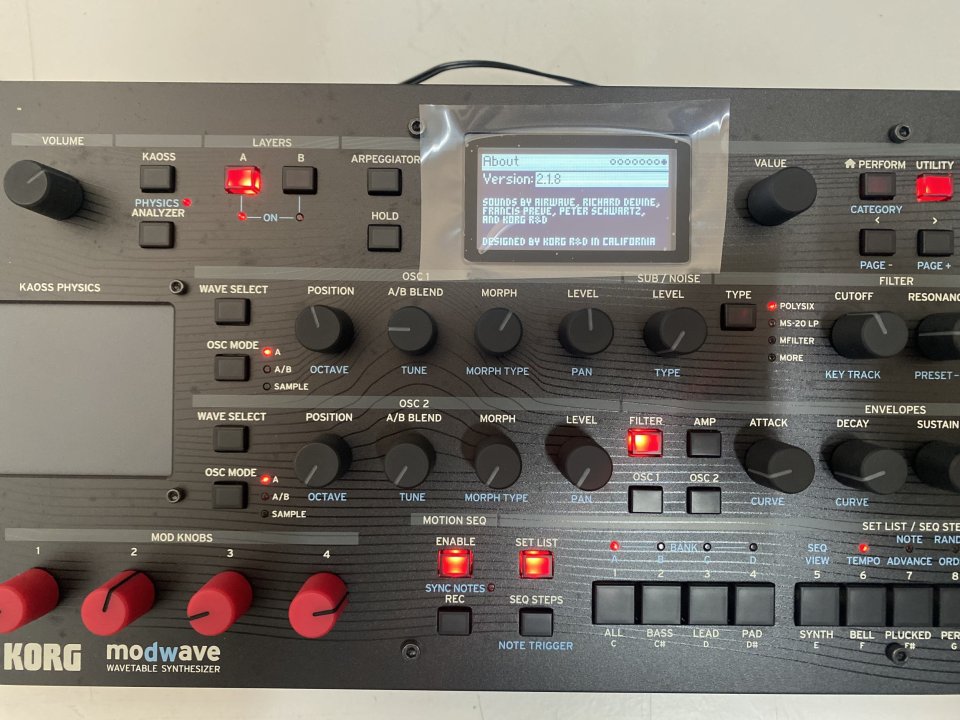 Korg Modave Rack/Desktop de segunda mano · Foto 5 de 6 · Huelva · 450 €