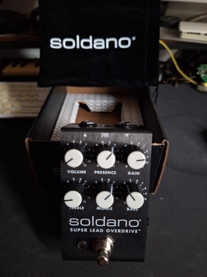Pedal de distorsión Soldano SLO overdrive de segunda mano · Foto 3 de 3 · Las Palmas · 150 €