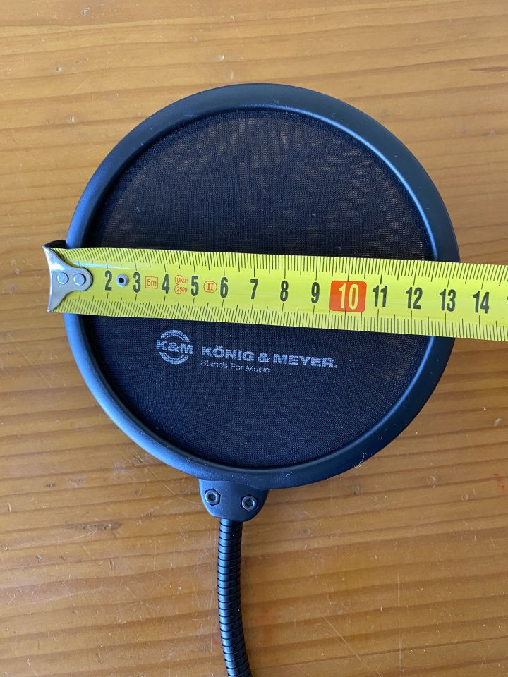 Filtro antipop profesional KONIG & MAYER