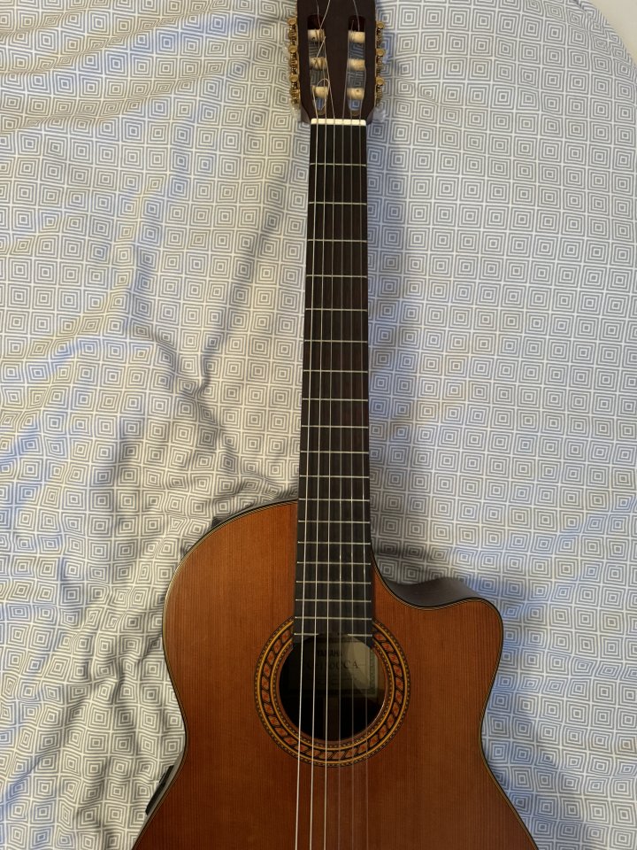 Guitarra Española Yamaha Autoamplificada