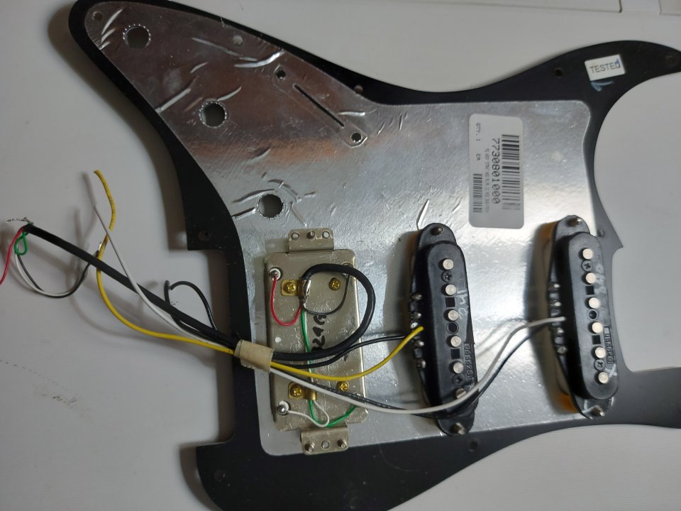 KIT ELECTRÓNICA FENDER PLAYER II Modified