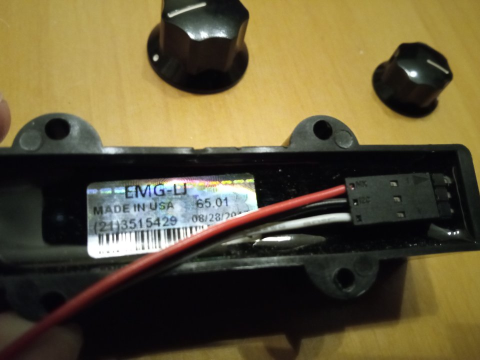 Set pastillas bajo EMG J activas