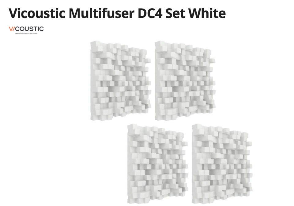 Difusores Vicoustic Multifuser 8 Unidades en buen estado de segunda mano · Foto 1 de 2 · Málaga · 200 €